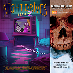 NIGHT DRIVES: THE SILENCE OF THE LIBRARY poster